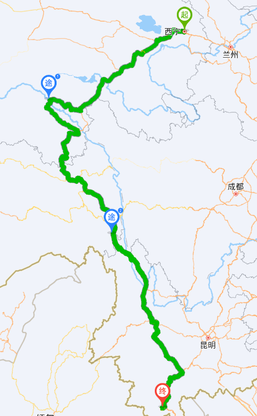 g356国道全程线路图图片